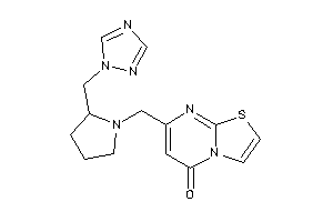 7-[[2-(1,2,4-triazol-1-ylmethyl)pyrrolidino]methyl]thiazolo[3,2-a]pyrimidin-5-one