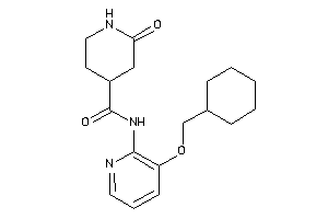 N-[3-(cyclohexylmethoxy)-2-pyridyl]-2-keto-isonipecotamide