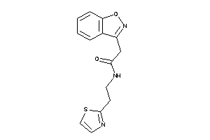 2-indoxazen-3-yl-N-(2-thiazol-2-ylethyl)acetamide