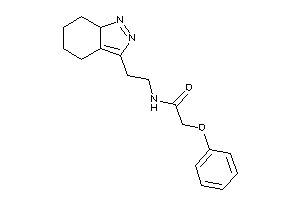 N-[2-(5,6,7,7a-tetrahydro-4H-indazol-3-yl)ethyl]-2-phenoxy-acetamide