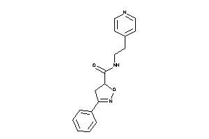 3-phenyl-N-[2-(4-pyridyl)ethyl]-2-isoxazoline-5-carboxamide