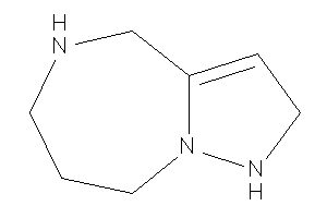 Image of 2,4,5,6,7,8-hexahydro-1H-pyrazolo[1,5-a][1,4]diazepine
