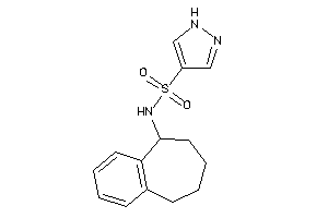 N-(6,7,8,9-tetrahydro-5H-benzocyclohepten-9-yl)-1H-pyrazole-4-sulfonamide