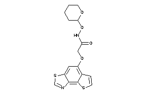 N-tetrahydropyran-2-yloxy-2-thieno[2,3-e][1,3]benzothiazol-5-yloxy-acetamide