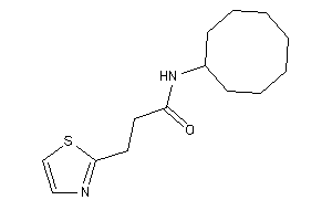 N-cyclooctyl-3-thiazol-2-yl-propionamide