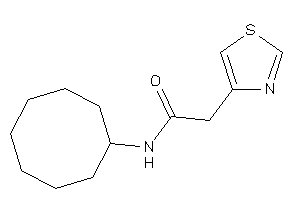 N-cyclooctyl-2-thiazol-4-yl-acetamide