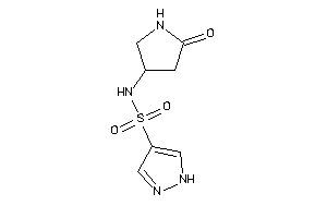 N-(5-ketopyrrolidin-3-yl)-1H-pyrazole-4-sulfonamide