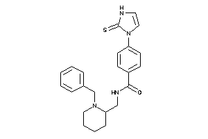 N-[(1-benzyl-2-piperidyl)methyl]-4-(2-thioxo-4-imidazolin-1-yl)benzamide