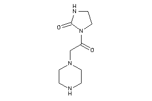 Image of 1-(2-piperazinoacetyl)-2-imidazolidinone