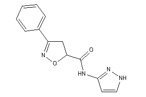 3-phenyl-N-(1H-pyrazol-3-yl)-2-isoxazoline-5-carboxamide