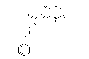 3-keto-4H-1,4-benzothiazine-6-carboxylic Acid 3-phenylpropyl Ester