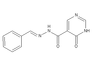 N-(benzalamino)-6-keto-1H-pyrimidine-5-carboxamide