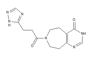 7-[3-(1H-1,2,4-triazol-5-yl)propanoyl]-5,6,8,9-tetrahydro-3H-pyrimido[4,5-d]azepin-4-one