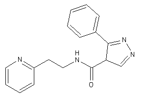 3-phenyl-N-[2-(2-pyridyl)ethyl]-4H-pyrazole-4-carboxamide