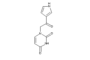 1-[2-keto-2-(1H-pyrrol-3-yl)ethyl]pyrimidine-2,4-quinone