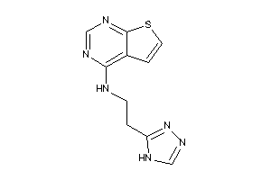 Thieno[2,3-d]pyrimidin-4-yl-[2-(4H-1,2,4-triazol-3-yl)ethyl]amine