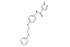 N-[4-(2-phenoxyethoxy)phenyl]-1H-pyrazole-4-carboxamide