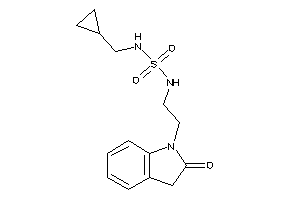 1-[2-(cyclopropylmethylsulfamoylamino)ethyl]oxindole