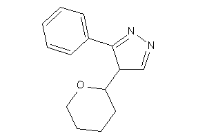 3-phenyl-4-tetrahydropyran-2-yl-4H-pyrazole