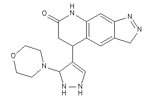 5-(3-morpholino-3-pyrazolin-4-yl)-3,5,6,8-tetrahydropyrazolo[4,3-g]quinolin-7-one