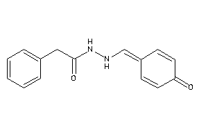 Image of N'-[(4-ketocyclohexa-2,5-dien-1-ylidene)methyl]-2-phenyl-acetohydrazide