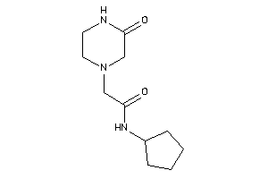 N-cyclopentyl-2-(3-ketopiperazino)acetamide