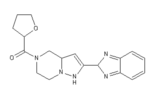 [2-(2H-benzimidazol-2-yl)-3a,4,6,7-tetrahydro-1H-pyrazolo[1,5-a]pyrazin-5-yl]-(tetrahydrofuryl)methanone