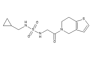 2-(cyclopropylmethylsulfamoylamino)-1-(6,7-dihydro-4H-thieno[3,2-c]pyridin-5-yl)ethanone