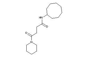 N-cyclooctyl-4-keto-4-piperidino-butyramide