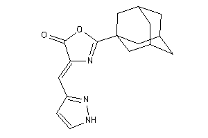 2-(1-adamantyl)-4-(1H-pyrazol-3-ylmethylene)-2-oxazolin-5-one