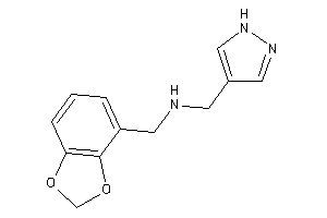 1,3-benzodioxol-4-ylmethyl(1H-pyrazol-4-ylmethyl)amine