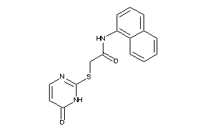 2-[(6-keto-1H-pyrimidin-2-yl)thio]-N-(1-naphthyl)acetamide