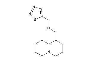 Quinolizidin-1-ylmethyl(thiadiazol-5-ylmethyl)amine