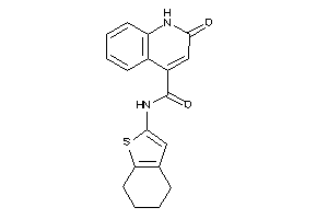 2-keto-N-(4,5,6,7-tetrahydrobenzothiophen-2-yl)-1H-quinoline-4-carboxamide