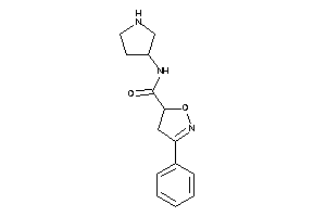 3-phenyl-N-pyrrolidin-3-yl-2-isoxazoline-5-carboxamide