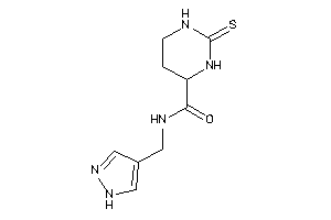 N-(1H-pyrazol-4-ylmethyl)-2-thioxo-hexahydropyrimidine-4-carboxamide