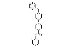 1-(1-benzyl-4-piperidyl)-N-cyclohexyl-isonipecotamide