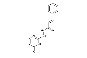 N'-(6-keto-1H-pyrimidin-2-yl)-3-phenyl-acrylohydrazide