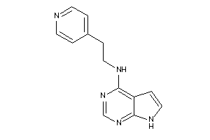 2-(4-pyridyl)ethyl-(7H-pyrrolo[2,3-d]pyrimidin-4-yl)amine