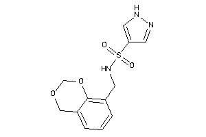 N-(4H-1,3-benzodioxin-8-ylmethyl)-1H-pyrazole-4-sulfonamide