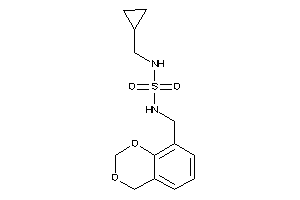 4H-1,3-benzodioxin-8-ylmethyl(cyclopropylmethylsulfamoyl)amine