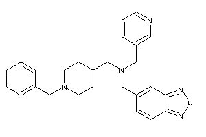 Benzofurazan-5-ylmethyl-[(1-benzyl-4-piperidyl)methyl]-(3-pyridylmethyl)amine