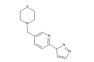 4-[[6-(3H-pyrazol-3-yl)-3-pyridyl]methyl]morpholine