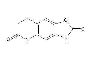 Image of 3,5,7,8-tetrahydrooxazolo[5,4-g]quinoline-2,6-quinone