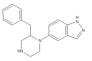 Image of 5-(2-benzylpiperazino)-1H-indazole