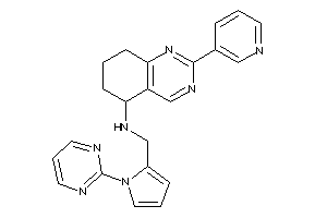 [2-(3-pyridyl)-5,6,7,8-tetrahydroquinazolin-5-yl]-[[1-(2-pyrimidyl)pyrrol-2-yl]methyl]amine