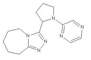 3-(1-pyrazin-2-ylpyrrolidin-2-yl)-6,7,8,9-tetrahydro-5H-[1,2,4]triazolo[4,3-a]azepine