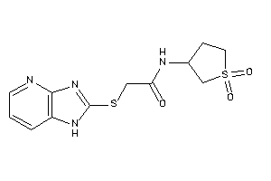 N-(1,1-diketothiolan-3-yl)-2-(1H-imidazo[4,5-b]pyridin-2-ylthio)acetamide