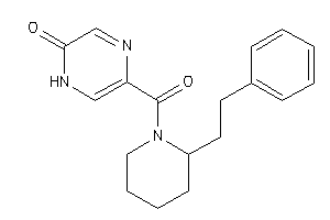 5-(2-phenethylpiperidine-1-carbonyl)-1H-pyrazin-2-one