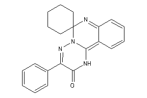 3-phenylspiro[1H-[1,2,4]triazino[2,3-c]quinazoline-6,1'-cyclohexane]-2-one